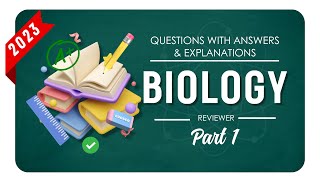 COLLEGE ENTRANCE EXAM REVIEWER 2023  BIOLOGY  Part 1  UPCAT ACET DCAT USTET [upl. by Loria]