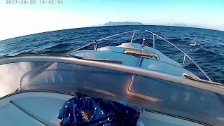 Coverline 640 Rientro da Ponza con maestrale clip [upl. by Morrell429]