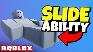 How to Make a SLIDE ABILITY  HowToRoblox [upl. by Merceer923]