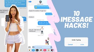 10 Cool iMessage Tricks YOU NEED TO KNOW  iPhone Text Guide 2020 [upl. by Halland]