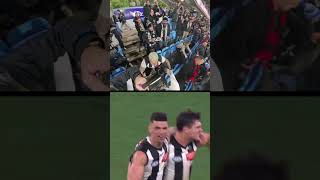 my reaction to THAT mcgovern kick afl collingwood carlton [upl. by Daughtry827]