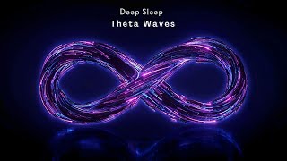 Super LOW frequency THETA binaural beats  Deep SLEEP Music Release Stress Fall ASLEEP Fast [upl. by Claudie]