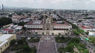 Basílica de Zapopan y el Convento de Nuestra Señora de la Expectación de Zapopan Lunas Drone [upl. by Neeruam]