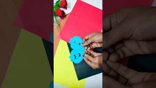 Easy and simple craft shorts youtubeshorts diy papercraft origami shortvideo [upl. by Llerol387]