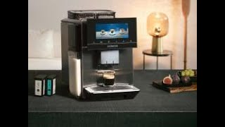 Discover the Siemens fully automatic bean to cup espresso machine EQ900plus [upl. by Clemmie]