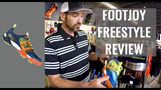 Unboxing wJon  FootJoy Freestyle Golf Shoe  Golfland Warehouse  Gtv [upl. by Laura]