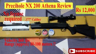 Nx200 Air Rifle Review  Precihole Airgun  No License Required [upl. by Fransen]