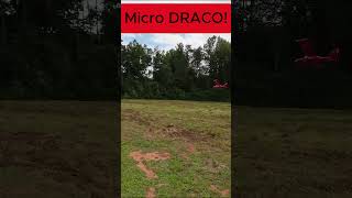 Micro Draco Takeoff and Landing rc rcpilots horizonhobby aviation spektrum [upl. by Enillebyam224]