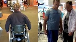 NeuroPhysics Training and Rehabilitation  Paralyzed Man Walks After 25 Years [upl. by Drapehs952]