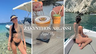 ZakynthosArgassi Travel Vlog [upl. by Napra]