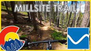 Millsite Trail  Hardtail Descent  CO MTB [upl. by Anyela744]