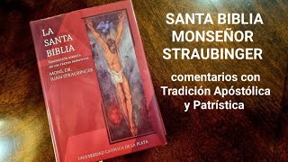 Santa Biblia Straubinger Analizando textos bíblicos [upl. by Rafael564]