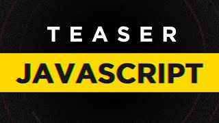 Curso de JavaScript  Teaser [upl. by Atnauq]