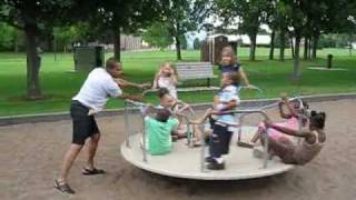 playground merry go round in minnesota [upl. by Manda]