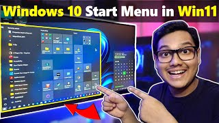 Windows 10 Start Menu amp Taskbar Icons in Windows 11  Explorer Patcher Tutorial  Window TipsTricks [upl. by Eilsek28]