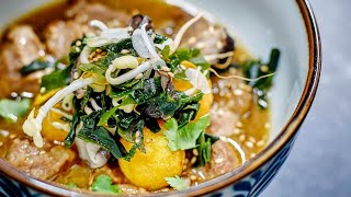 Recette  Bouillon façon thaï au veau et graines de sésame [upl. by Dolan731]