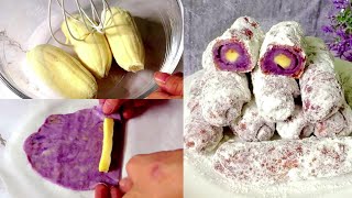 Introducing An Irresistible Banana Recipe Saba Ube Cheese Sticks  A Hit Among All Ages [upl. by Atirahc270]