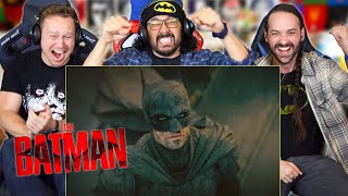 The Batman  DC Fandome Official Trailer  Group Reaction [upl. by Leinaj]