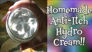 Homemade Anti Itch Hydro Cream Noreens Kitchen [upl. by Crandall964]