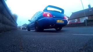 Subaru Impreza WRX Haywood amp Scott Exhaust Sound Clip 1080p Similar to ProDrive [upl. by Nnylyar]