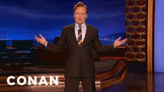 CONAN Monologue 011614  CONAN on TBS [upl. by Oler351]