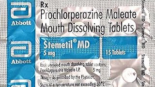 Stemetil MD tablet  Prochlorperazine Maleate Mouth Dissolving Tablets  Stemetil md tablet [upl. by Zina]