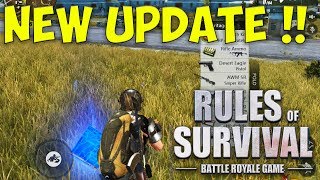 ROS The Beginning  New Update Gameplay   Rules of Surival 1 [upl. by Fisher]