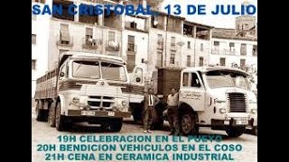 Camioneros Barbastro un poco de historia San Cristobal [upl. by Suhcnip]