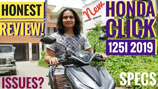 HONDA CLICK 125i Version 2 Game Changer 2019  Honest Full Review  Issues and Observations [upl. by Ayoral]