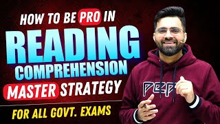 💯 Best Method to Improve Reading Comprehension  SSC CGLCHSLCPOSTENO  Bank POClerk  NDACDS [upl. by Massingill]