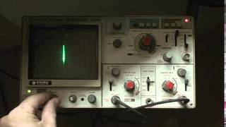 Kikusui COS5020ST Storage Oscilloscope Repair 1 [upl. by Ynnel406]