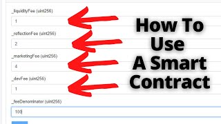 How To Use A Smart Contract And Change Functions Using BSC Scan Interact With Smart Contracts [upl. by Laius823]