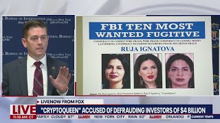 Cryptoqueen now on FBIs 10 most wanted list  LiveNOW from FOX [upl. by Trimble284]