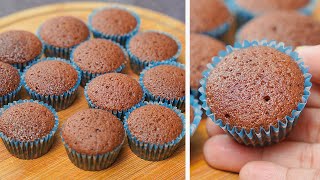 1 Egg Mini Cup Cake Recipe  Chocolate Cup Cake  Cup Cake without oven [upl. by Garv649]