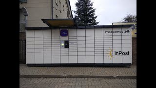 How to Receive Parcel from InPost Lockers  inpost paczkomaty English Subtitles [upl. by Lyndsay]