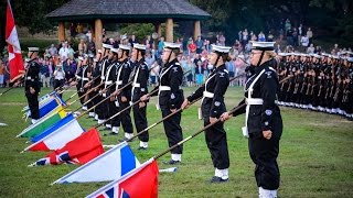 Ceremony of the Flags  Comox 360 Video [upl. by Staford]