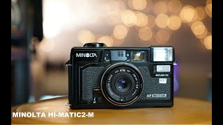 HOW TO USE MINOLTA HIMATIC AF2 M  QUICK REVIEW  RANGEFINDER  FILM CAMERA [upl. by Ecirb253]