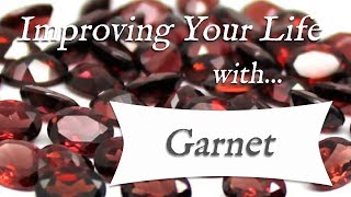 GARNET 💎 TOP 4 Crystal Wisdom Benefits of Garnet Crystal  Stone of Renewal [upl. by Olivia]