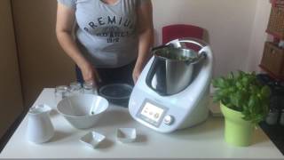 Thermomix TM5  Pesto bazyliowe [upl. by Drandell]