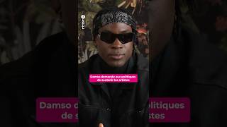 Damso est l’artiste belge le plus streamé pour la 5e fois et passe un msg aux politiques  shorts [upl. by Zeni]