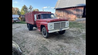 1968 Ford F600 gets Shocks amp Spring Bushings [upl. by Carrick]