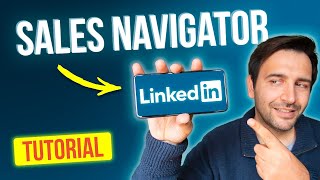 Cómo usar SALES NAVIGATOR para encontrar clientes en LinkedIn 🎯 Tutorial para PROSPECTAR EN LINKEDIN [upl. by Susy]