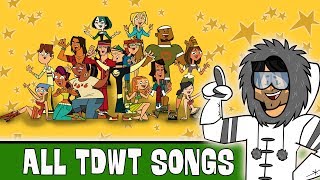 All TD World Tour songs COMPILATION  Total Drama [upl. by Cuda]