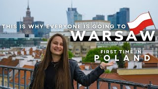 Warsaw POLAND  Europes Best Travel Destination for 2023  Warsaw Poland Travel Vlog  Prices [upl. by Gytle367]