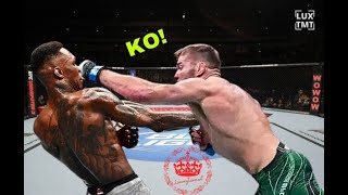 Israel Adesanya vs Dricus Du Plessis Full Fight Highlights  Du Plessis wins via submission in 4th [upl. by Vasta]