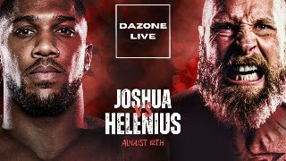 joshua vs helenius  boxing  live  dazn [upl. by Anecuza]