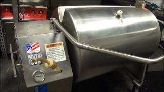 Refurbished Daniels DVTS 300 Vacuum Tumbler 300lb Meat Marinator [upl. by Nnuahs761]