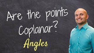 Determine if points and lines are coplanar or noncoplanar [upl. by Hetty745]