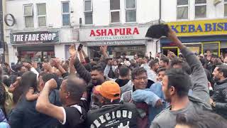 Diwali Festival 2022 in Wembley Ealing Road  16th October 2022  4K walkthrough [upl. by Ailecec141]