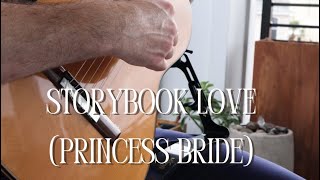 Storybook Love Princess Bride Theme solo guitar arrangement [upl. by Oys950]